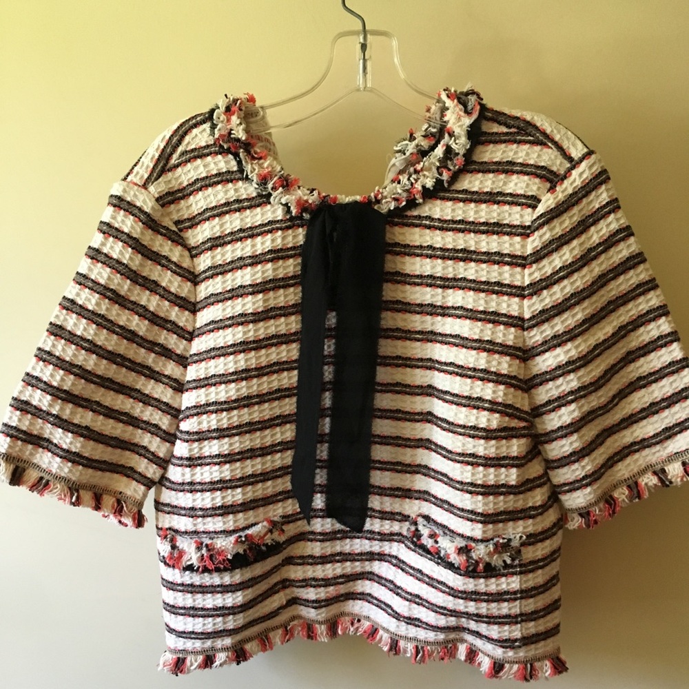 Striped Zara top!